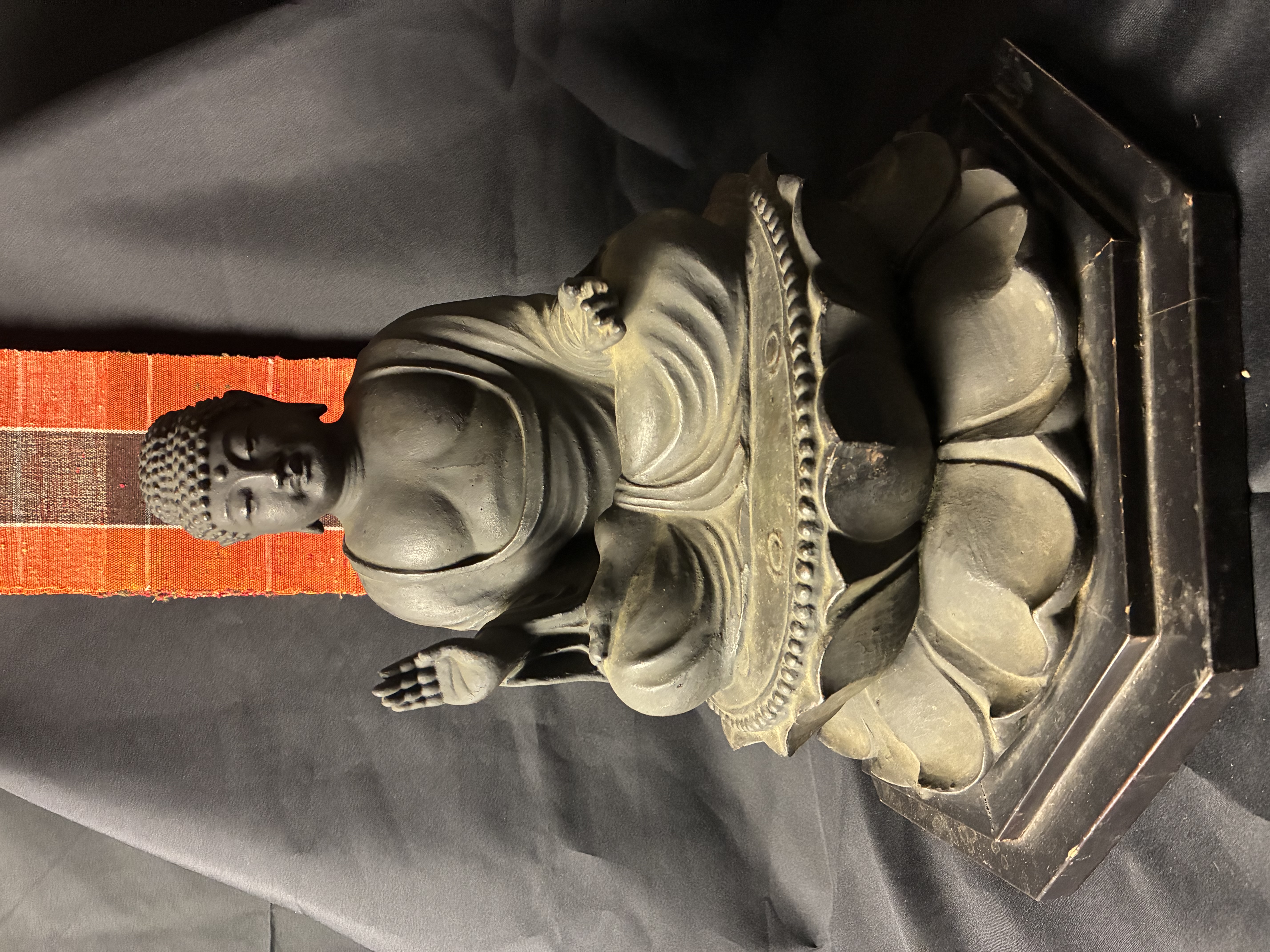 阿弥陀如来　泥焼き　仏像